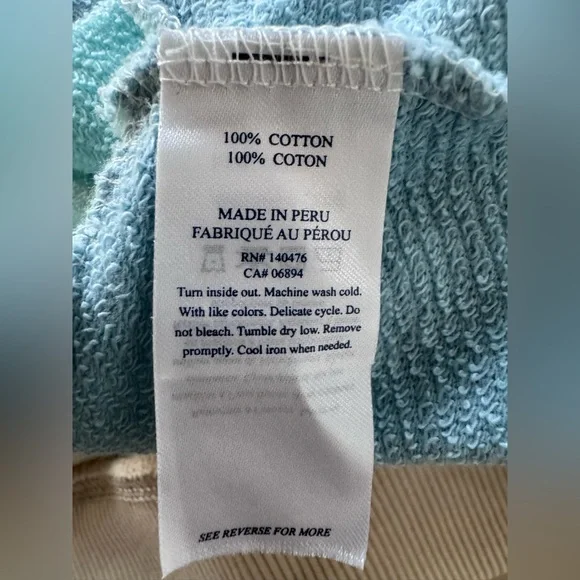 Faherty | Soleil Sunset Hoodie Sweatshirt, M - Picture 6 of 6